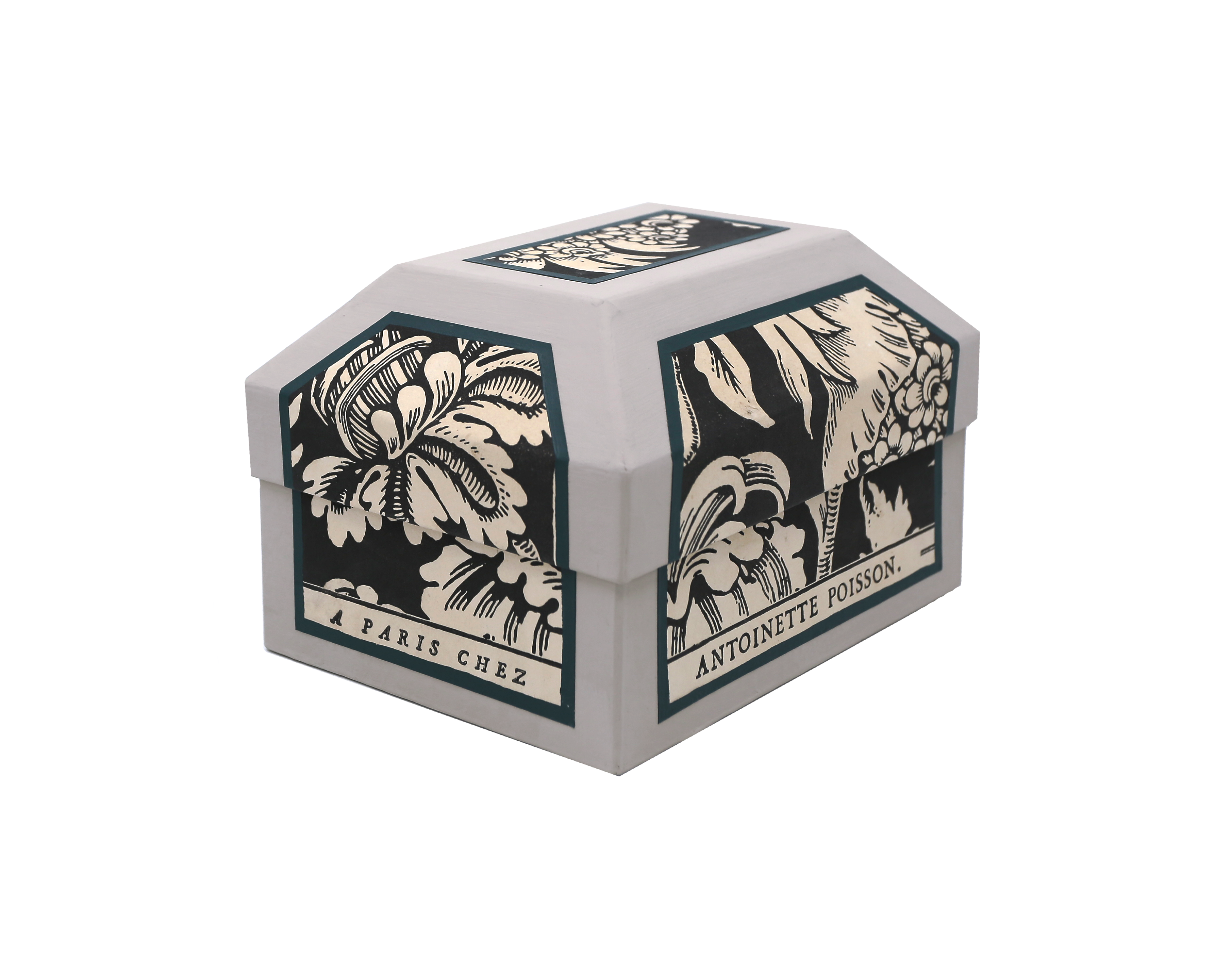 Wedding box, small size "Grands pavots"
