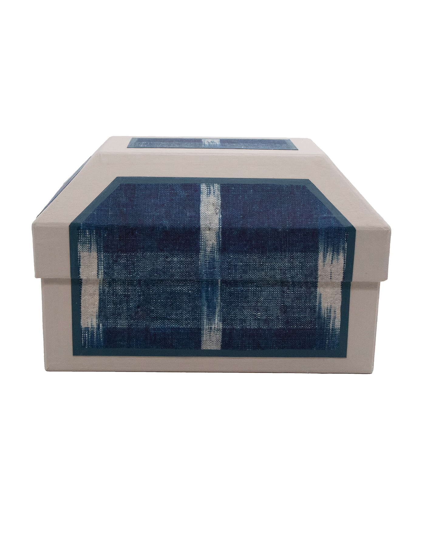 Small box "Flammé indigo"