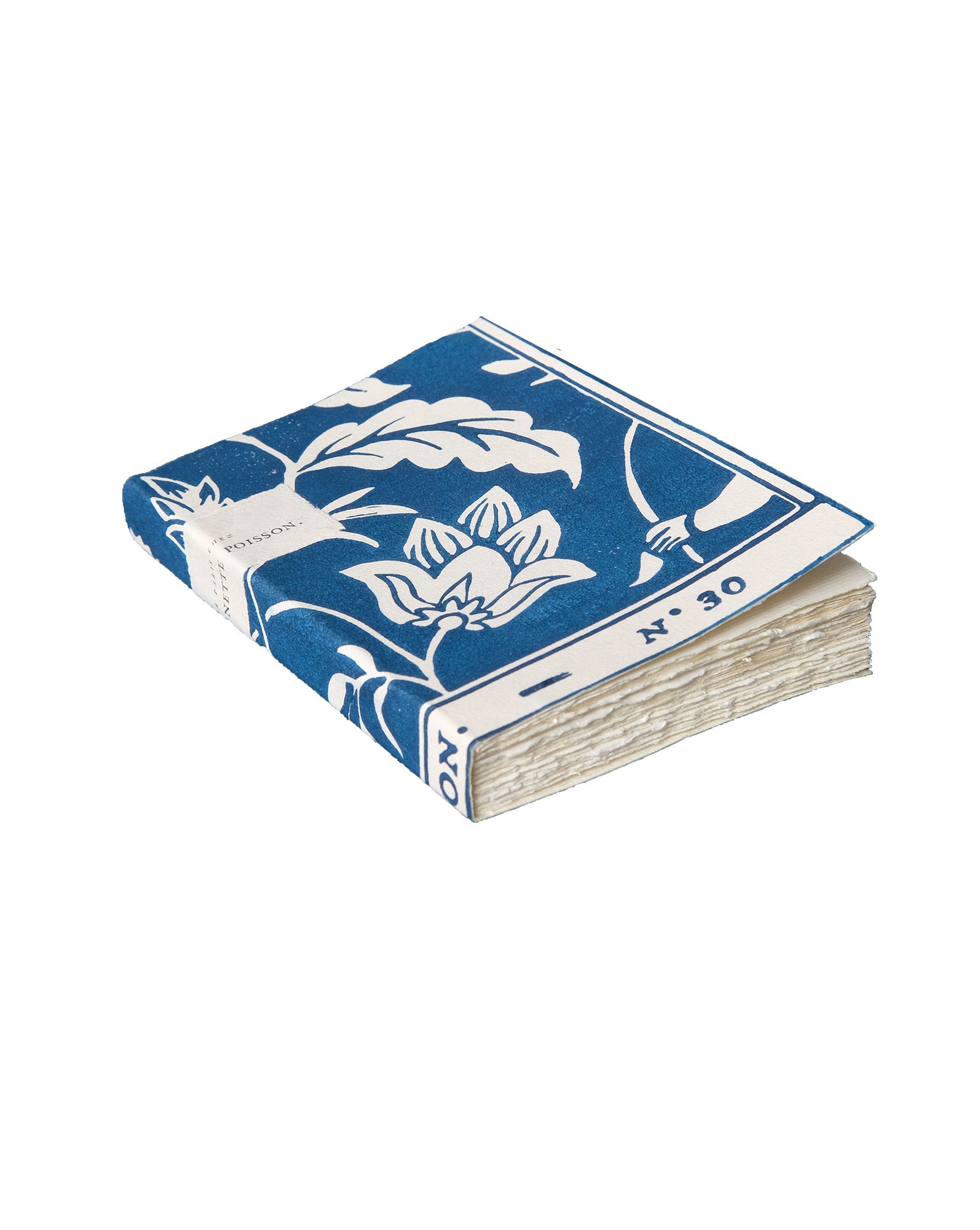 Hand sewn notebook "Indienne"