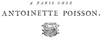 Antoinette Poisson A Paris Chez Antoinette Poisson