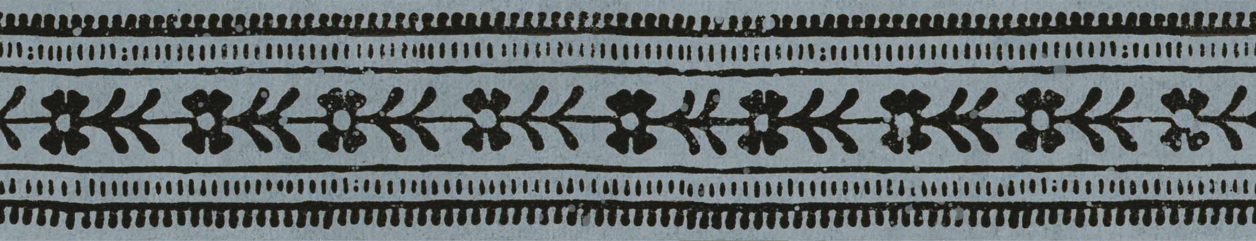 "Guirlande de fleurs" Border