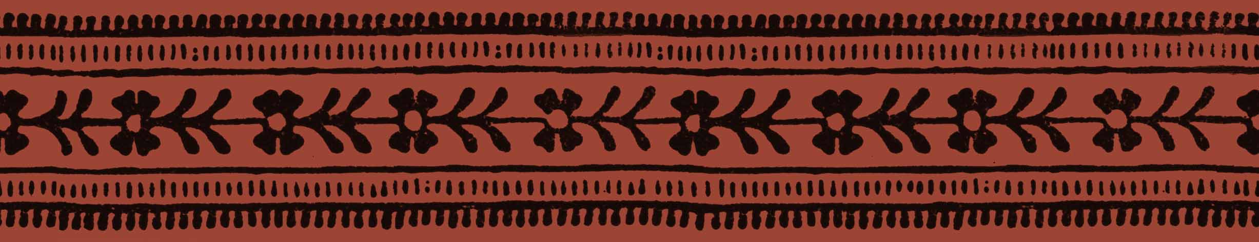 "Guirlande de fleurs" Border