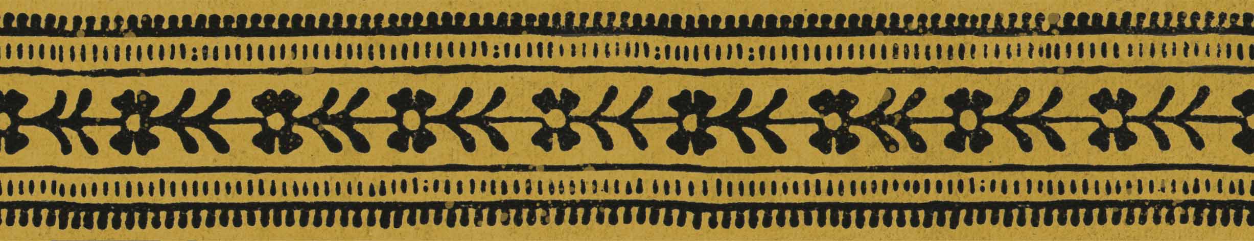 "Guirlande de fleurs" Border