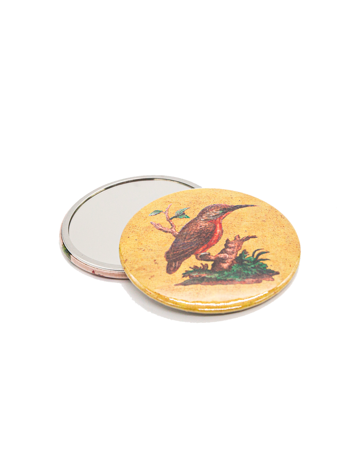 Miroir de poche "Les oiseaux"