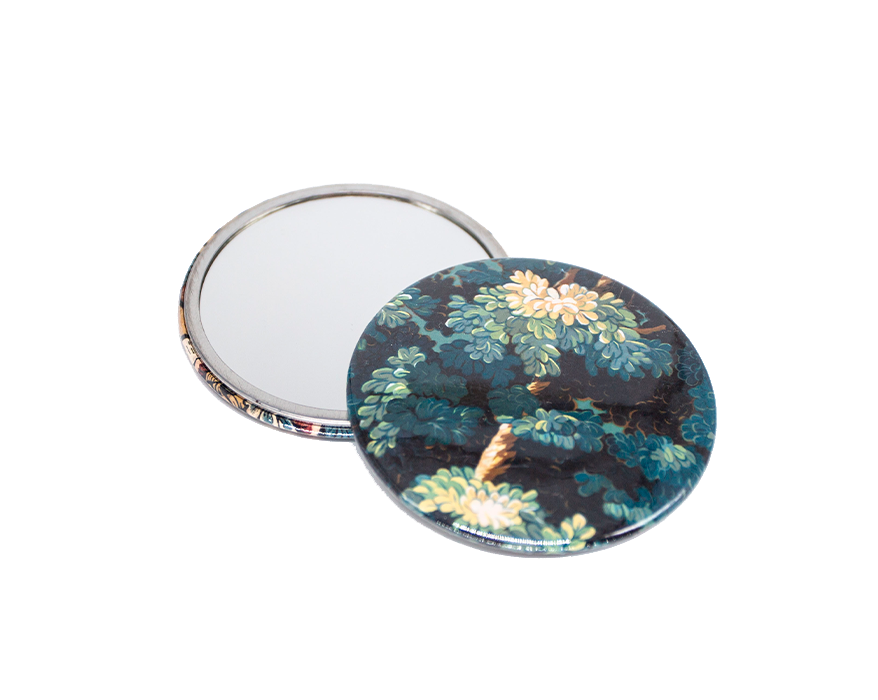Miroir de poche "Joli Bois"