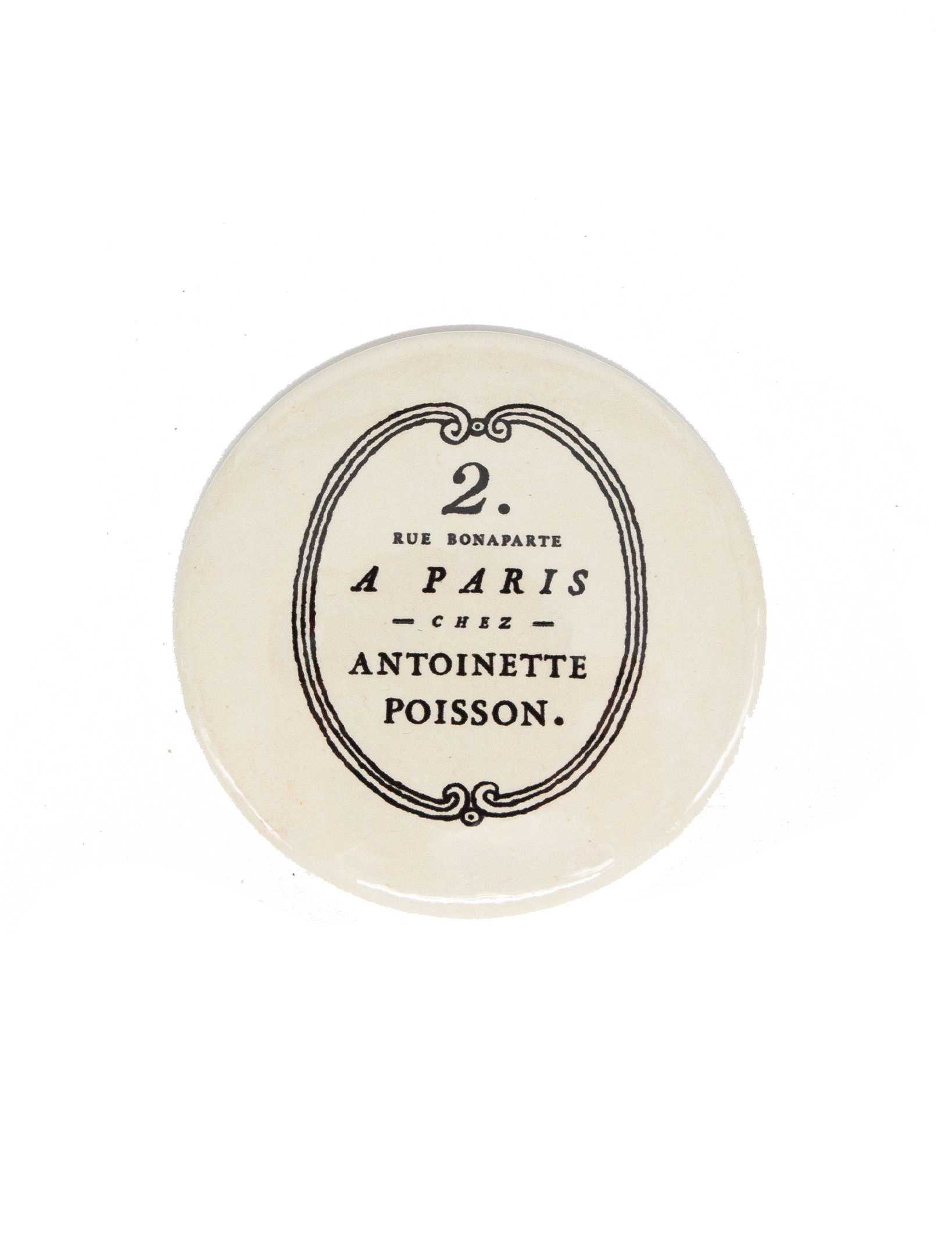 Pocket mirror "A Paris chez Antoinette Poisson"