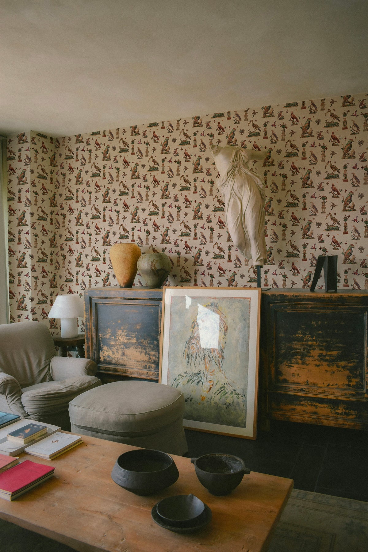 Papier peint "Les Oiseaux"