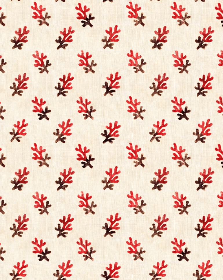 Tissu "Corail"