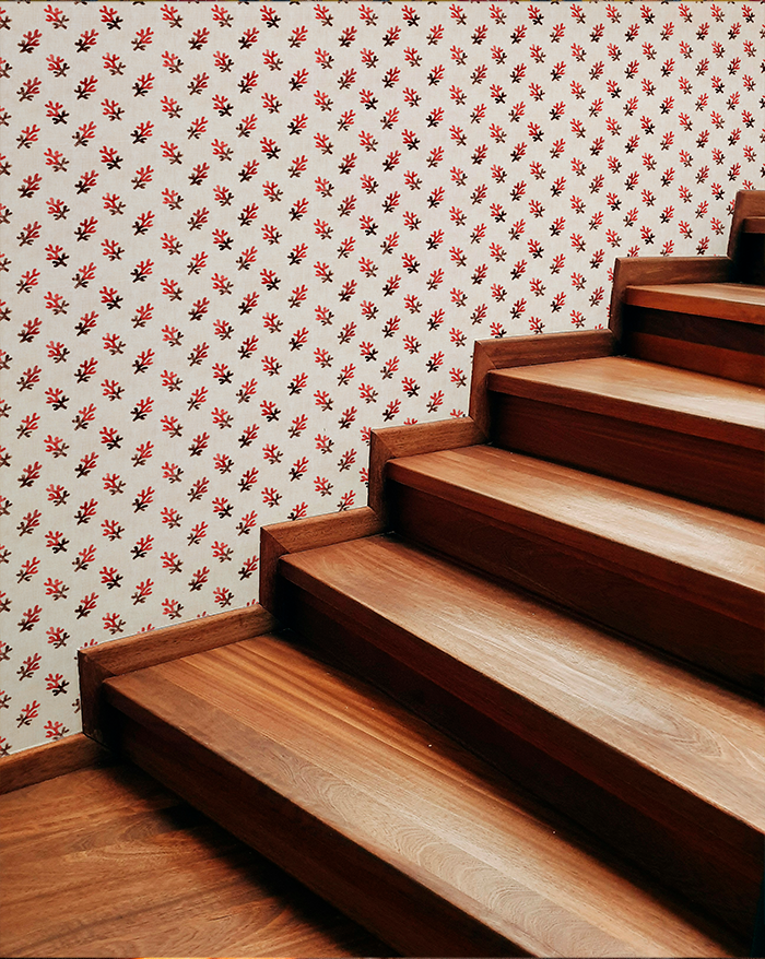Papier peint "Corail"