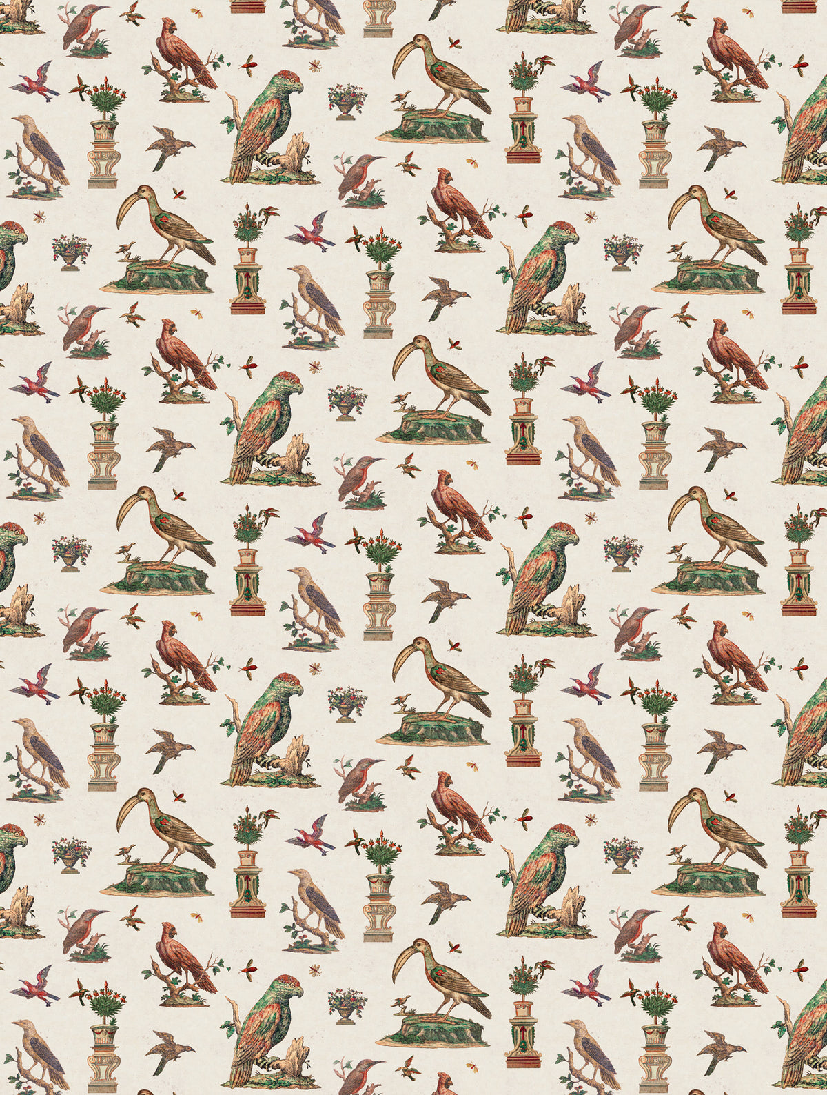 Papier peint "Les Oiseaux"