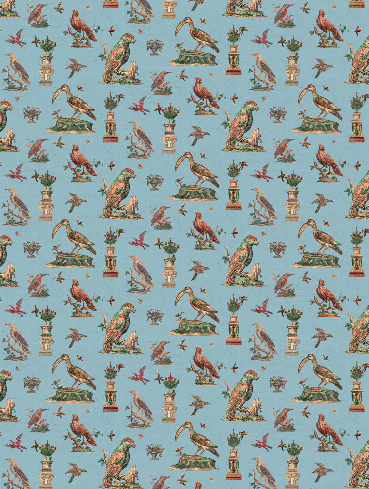 Papier peint "Les Oiseaux"