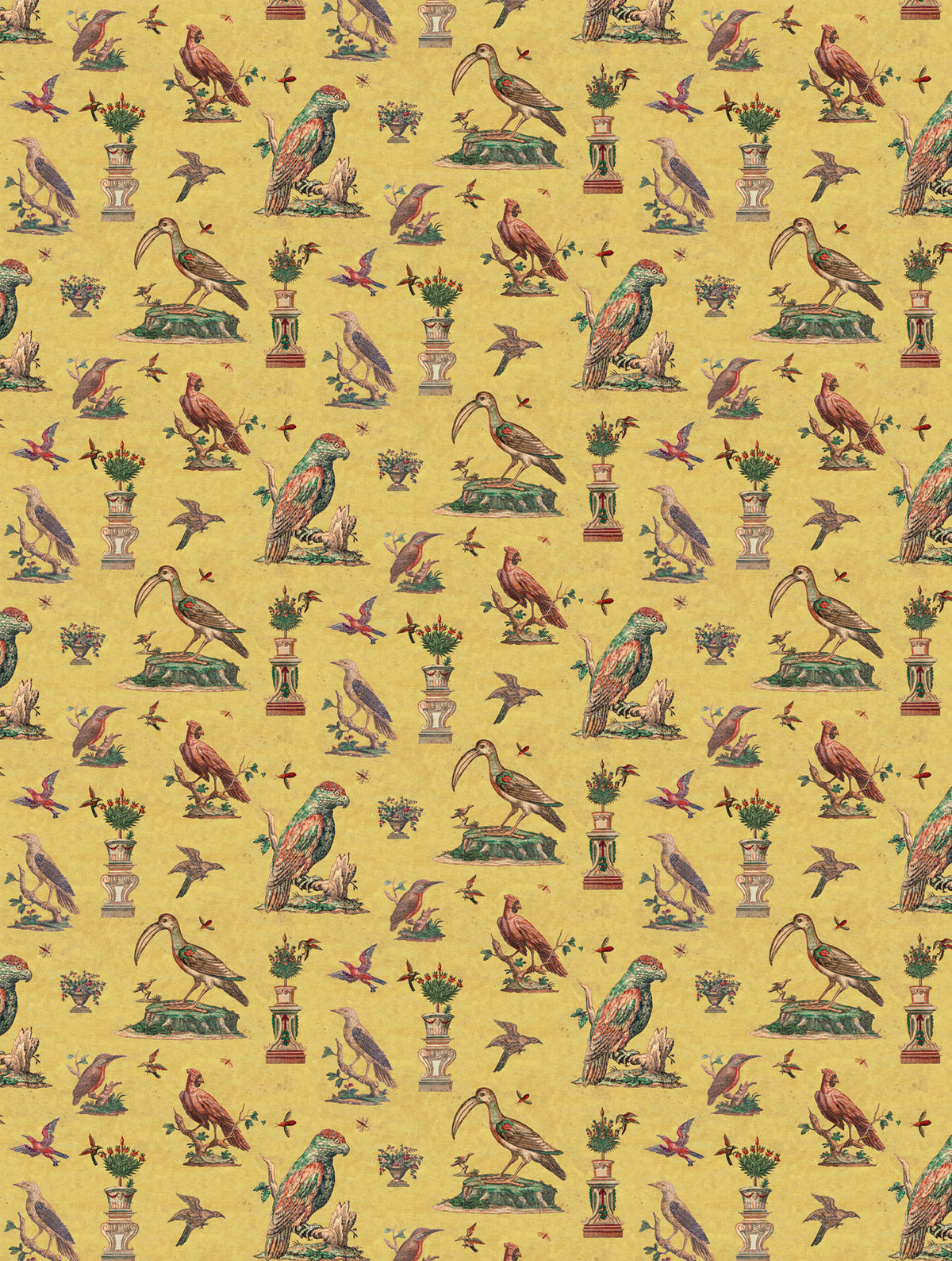 Papier peint "Les Oiseaux"