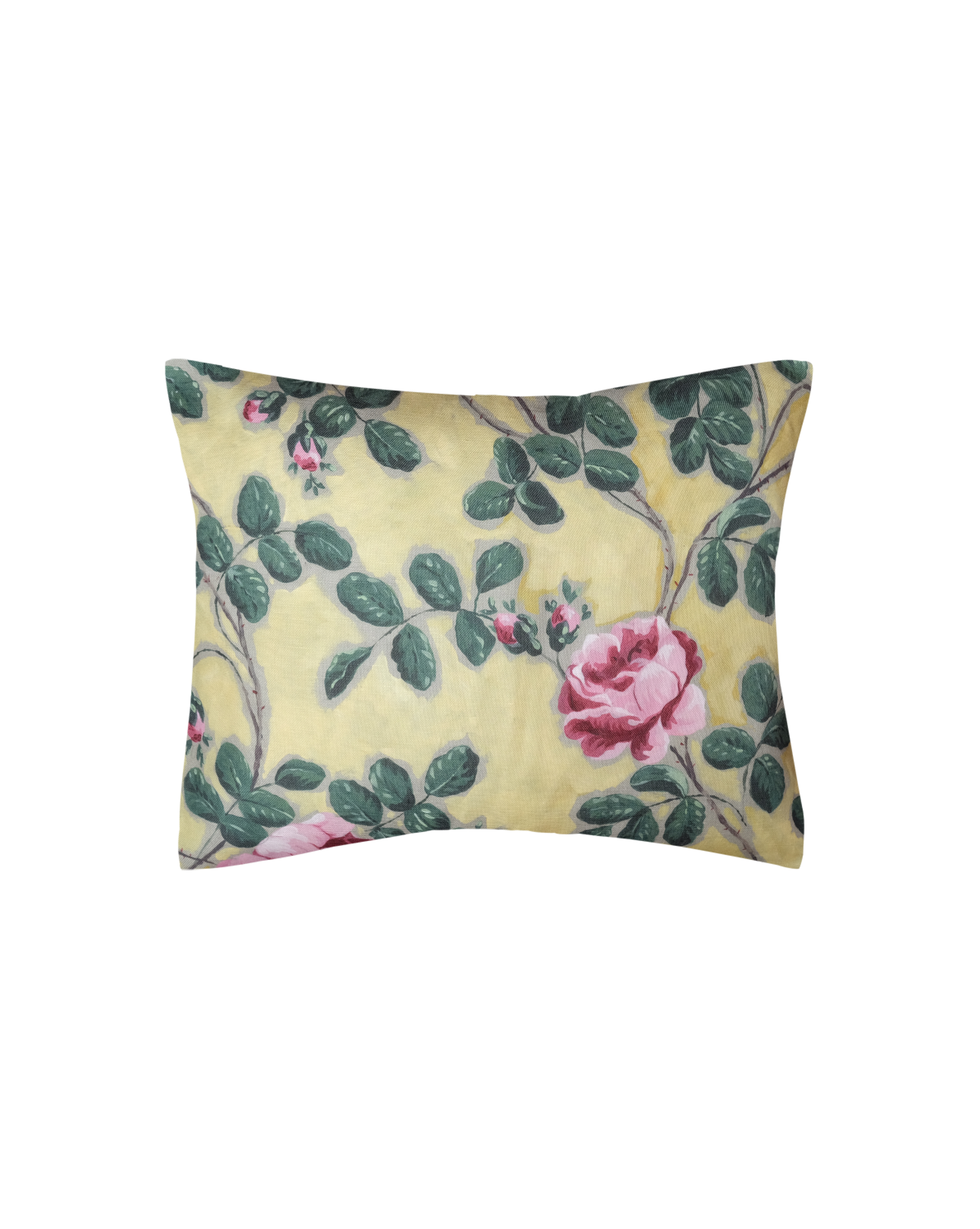 Coussin T1 "Roses Pompadour"