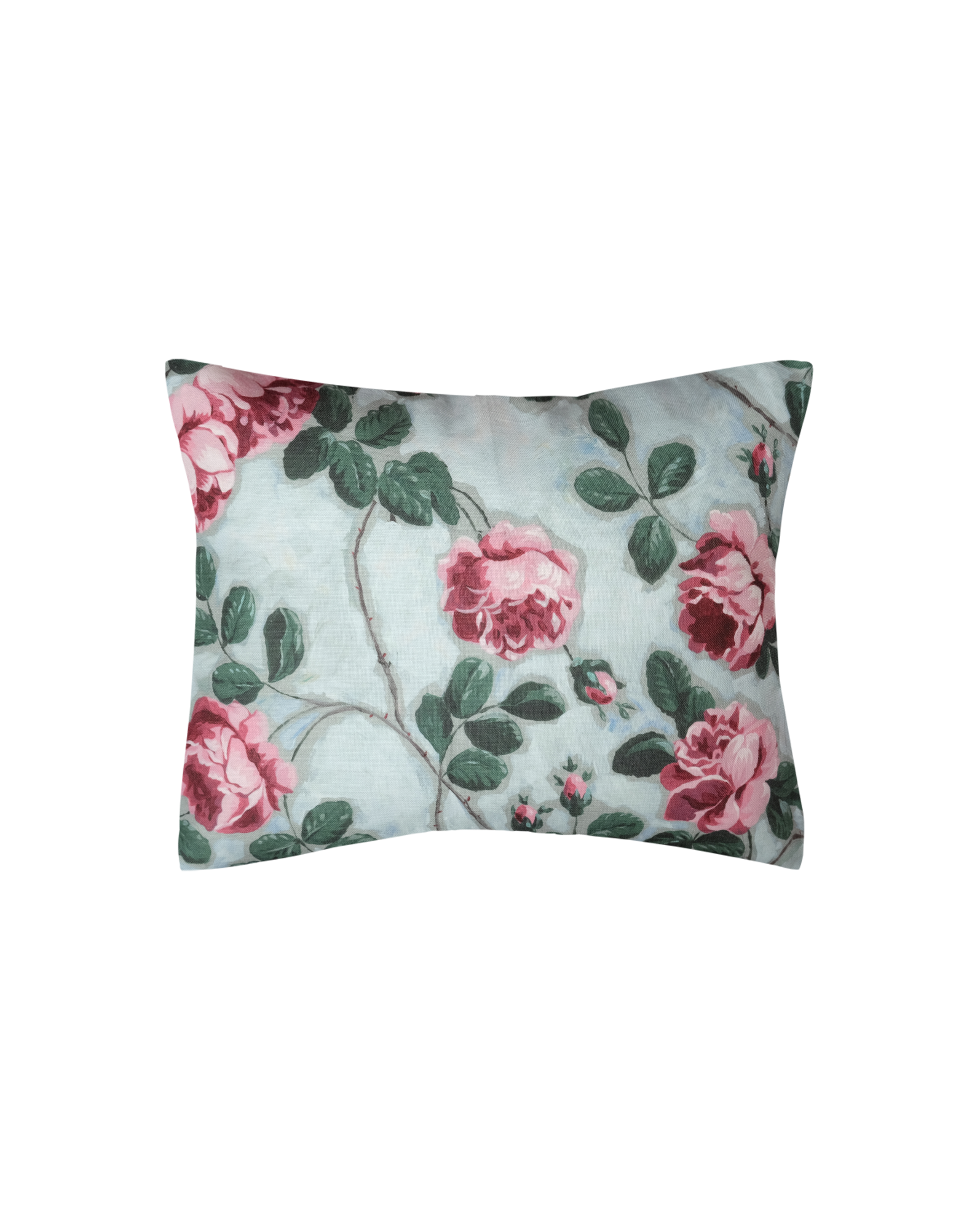 Coussin T1 "Roses Pompadour"