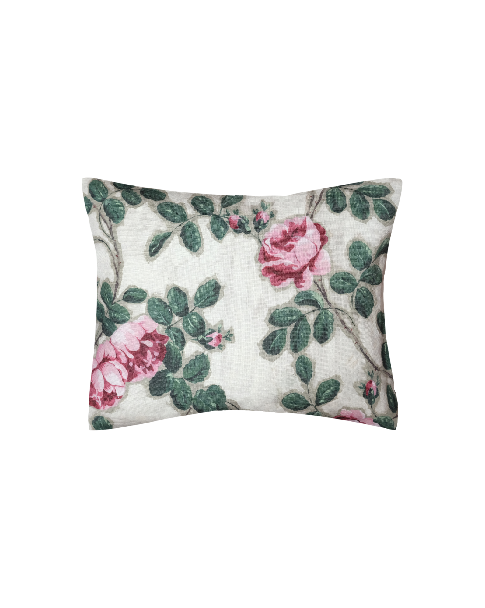 Coussin T1 "Roses Pompadour"