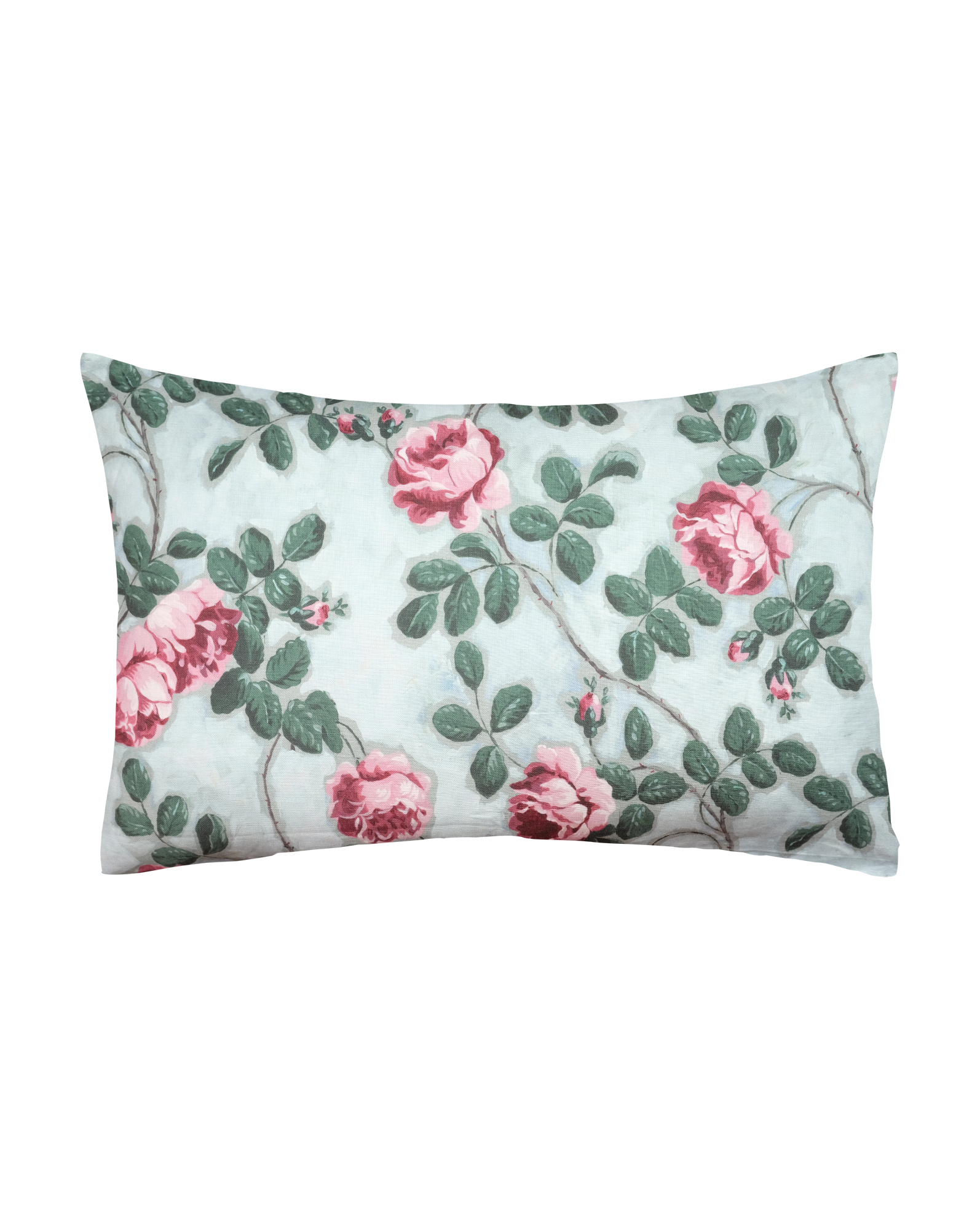 Coussin T2 "Roses Pompadour"