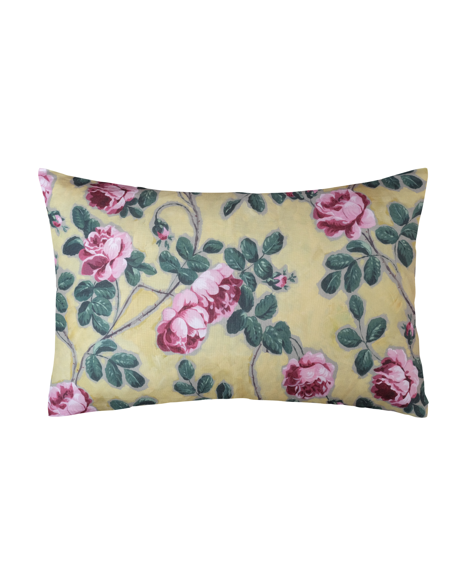 Coussin T2 "Roses Pompadour"