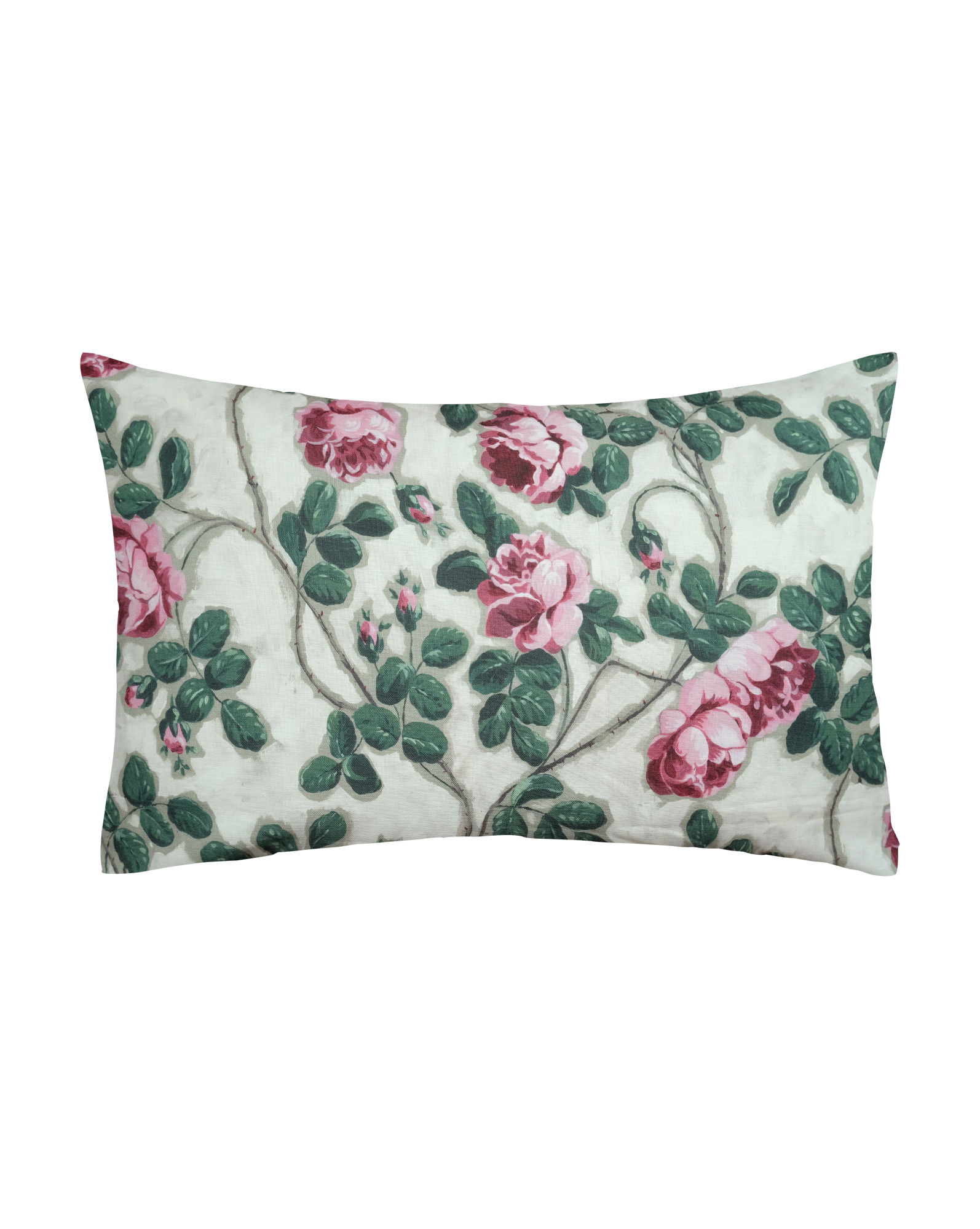 Coussin T2 "Roses Pompadour"