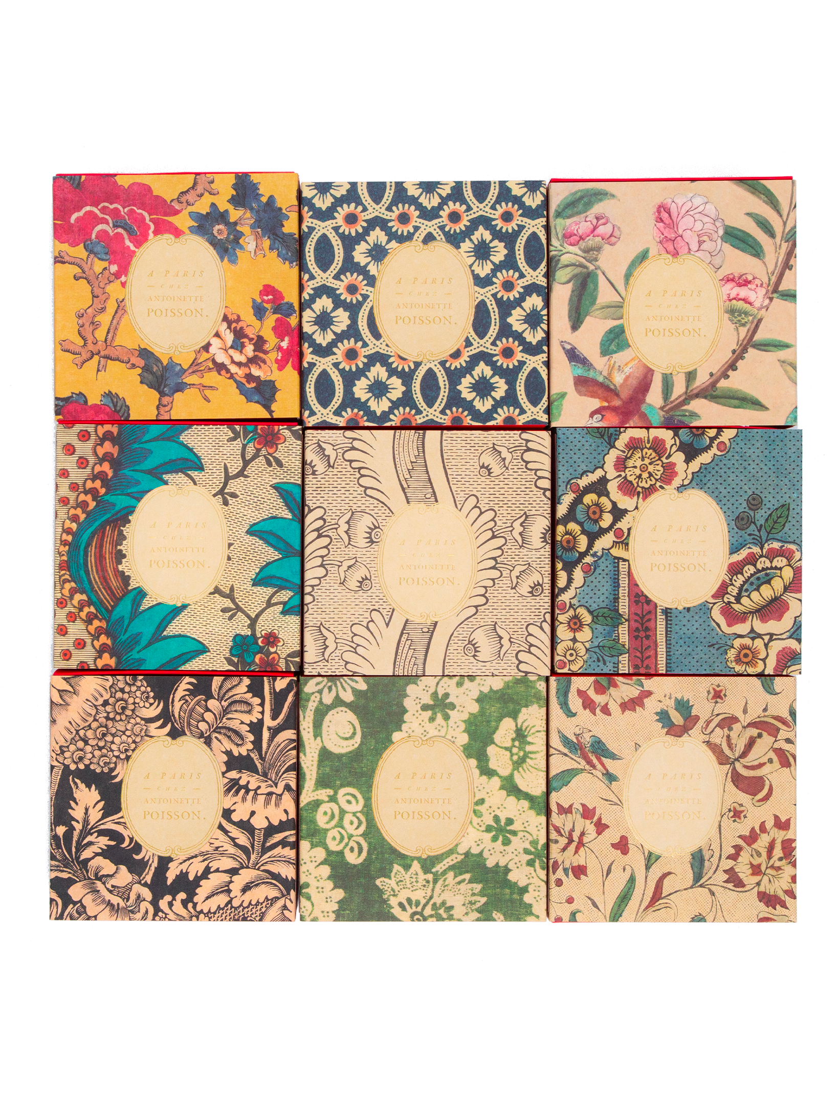 Allumettes "Fleurs & entrelacs"