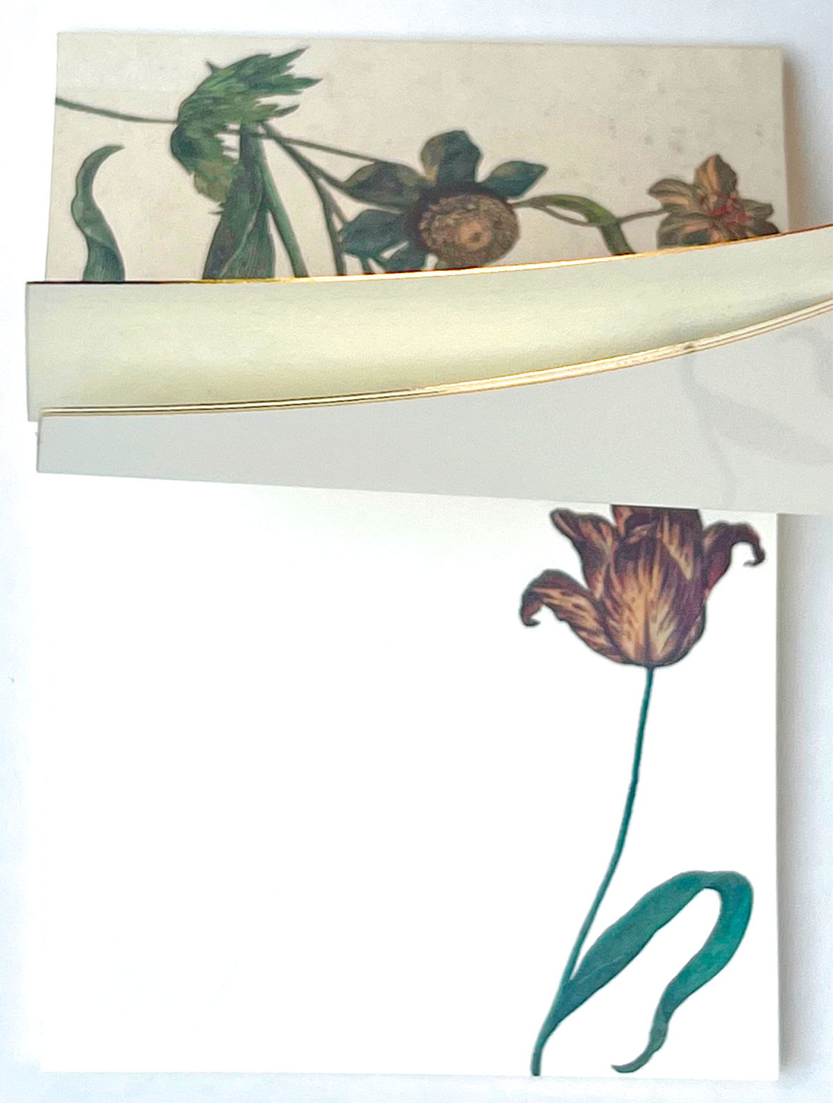 Bloc notes A6 "Jardin fleuri"