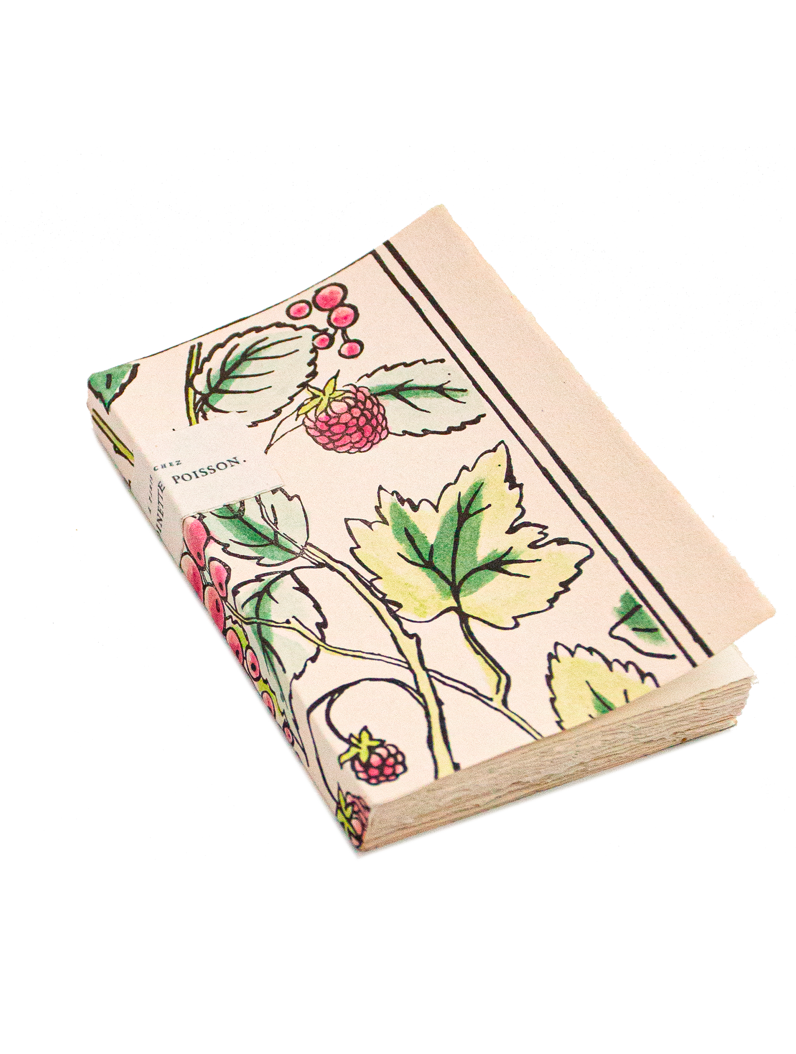 Hand sewn notebook "Puit d'amour"