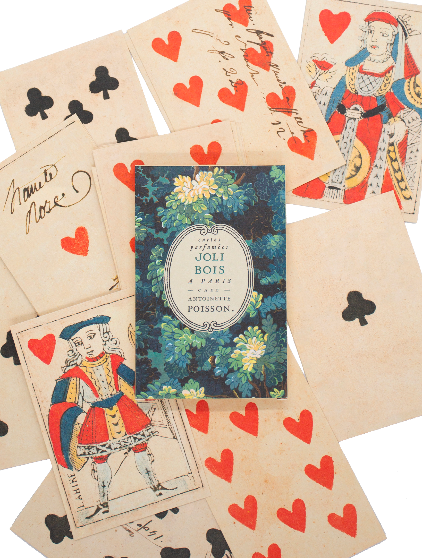 Cartes à jouer parfumées "Joli Bois"