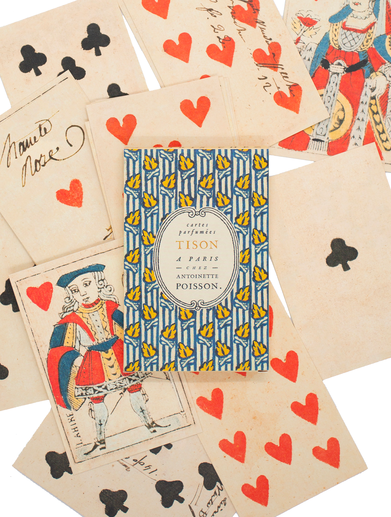 Cartes à jouer parfumées "Tison"