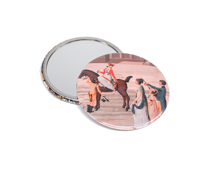 Miroir de poche "Port-Liberté"