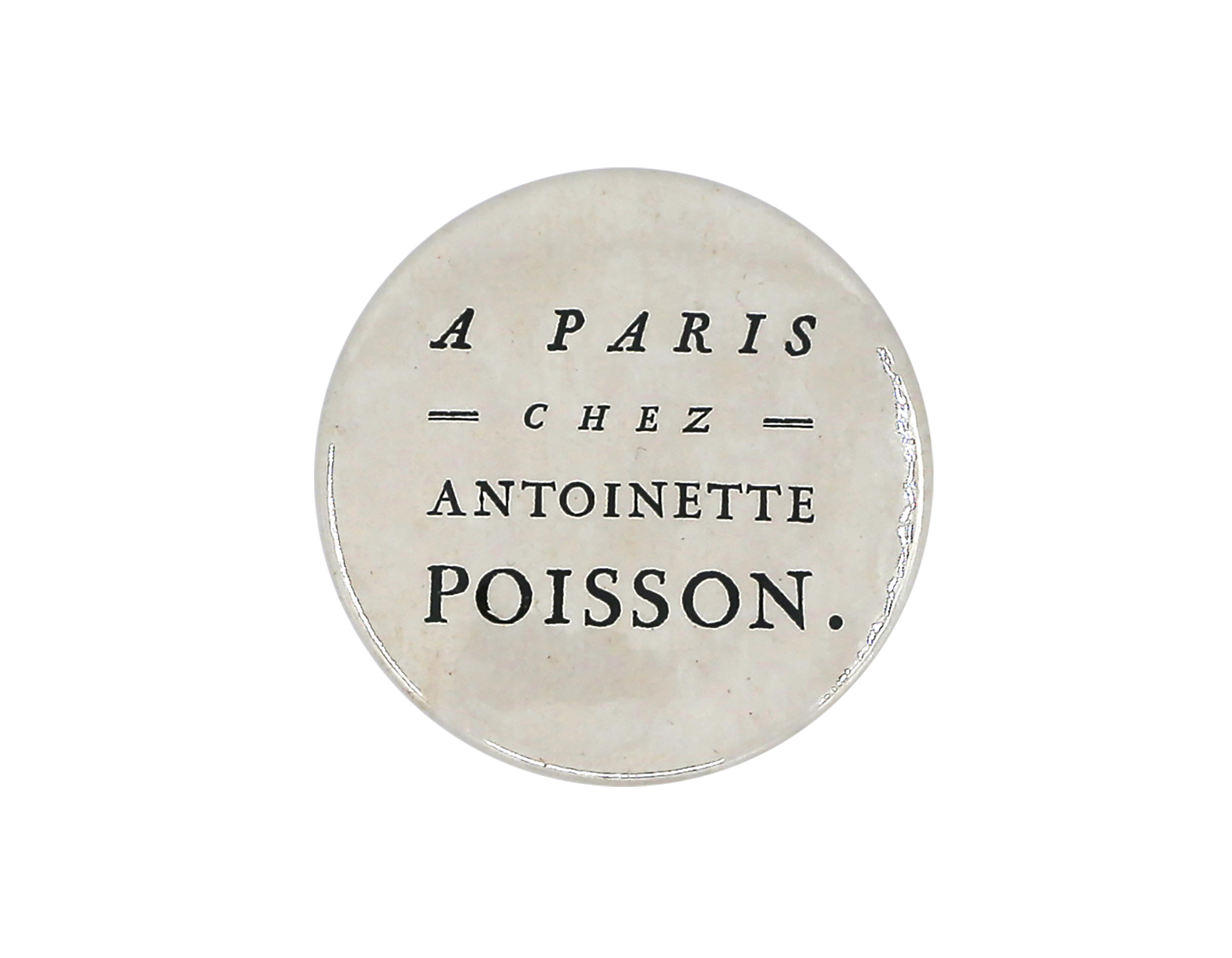 Pocket mirror "A Paris chez Antoinette Poisson"