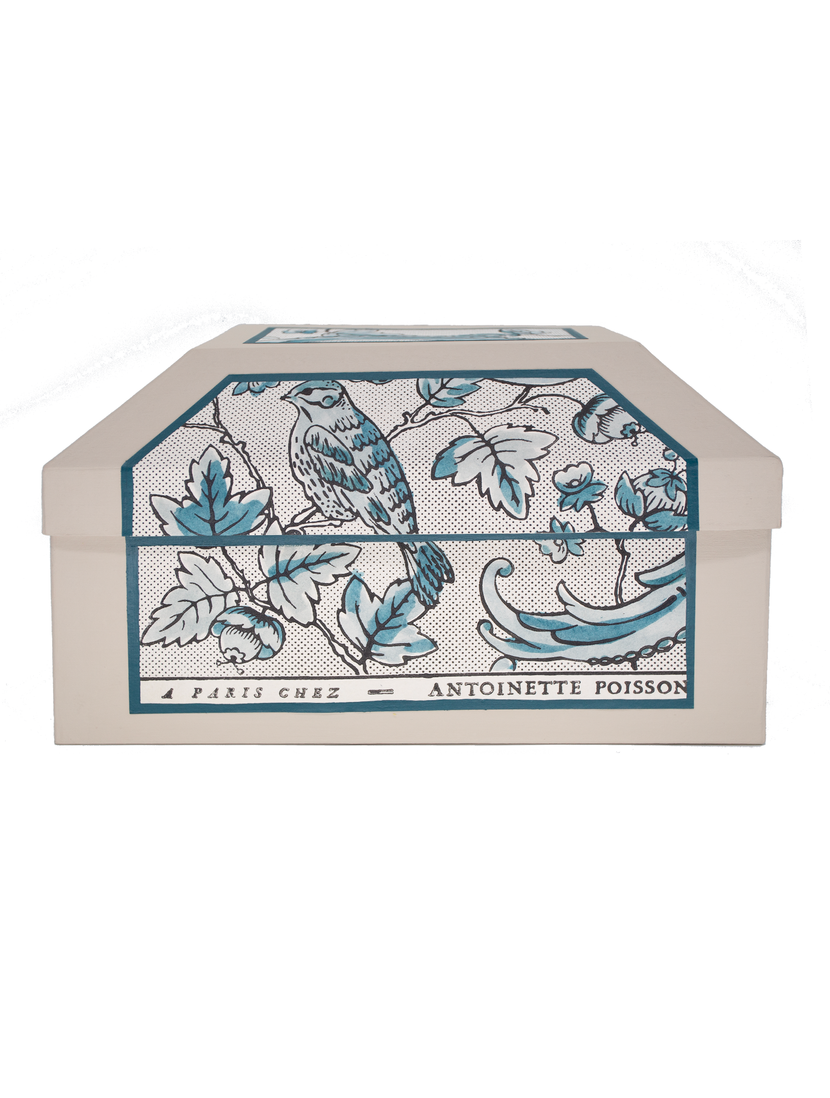 Medium box "Oiseaux et feuillage"