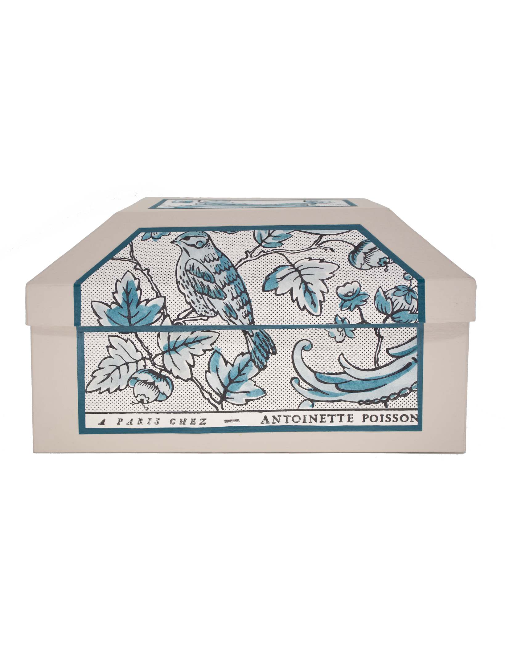 Medium box "Oiseaux et feuillage"