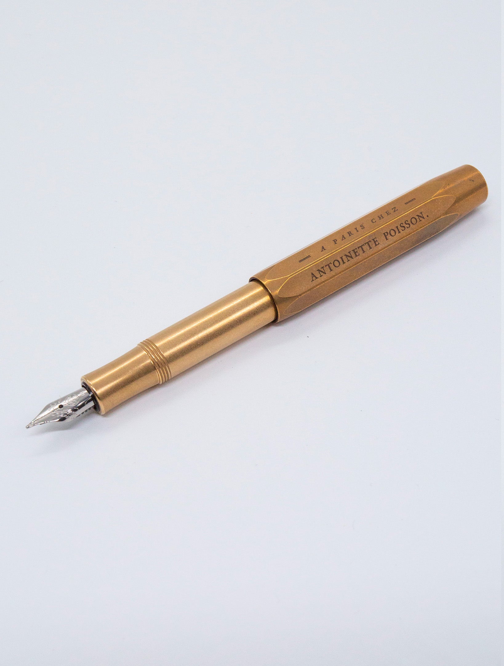 Brass fountain pen
